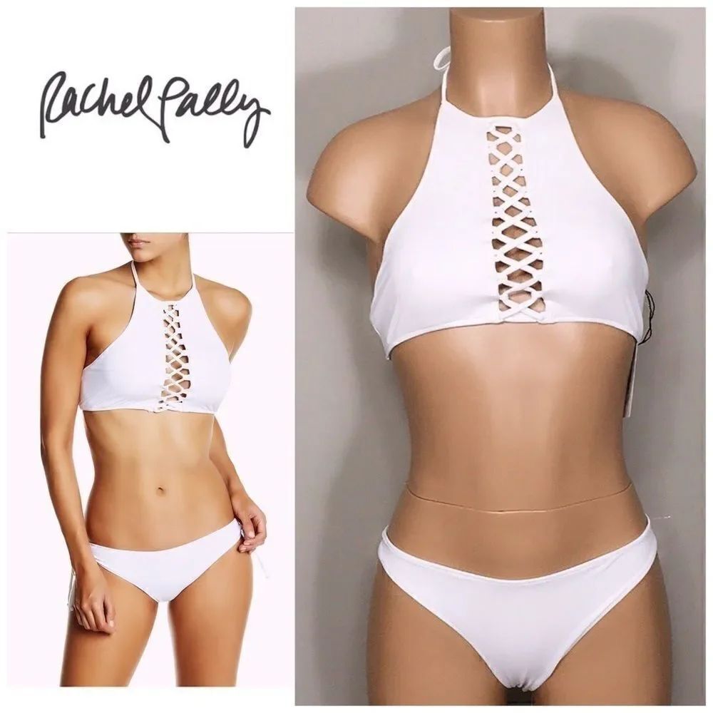 Rachel Pally white bikini. NWT